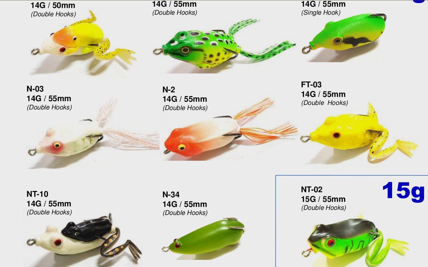 Kato Super Frog Semi-Soft Lure