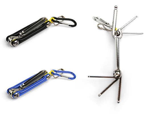 Kikkerland Fixie 6 in 1 Hex Set Bike Tool - Nalno.com Outdoor Equipment