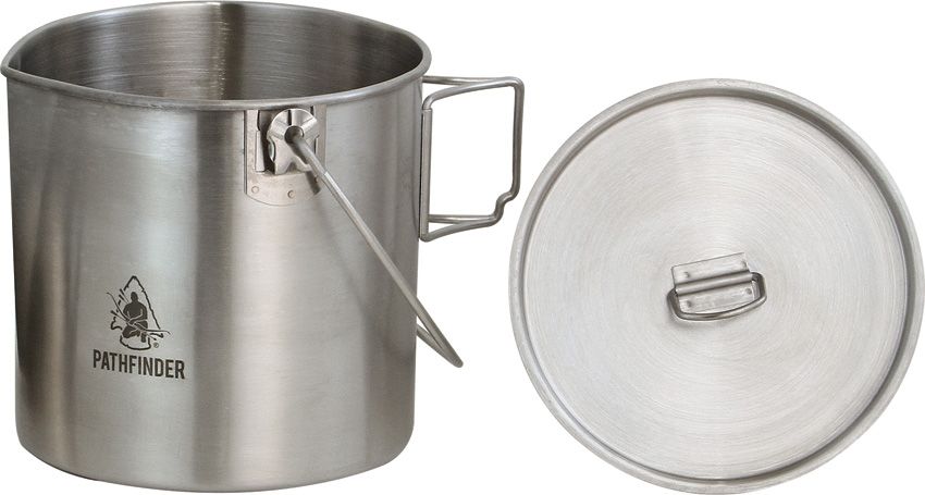 Pathfinder Stainless Steel Bush Pot 2l