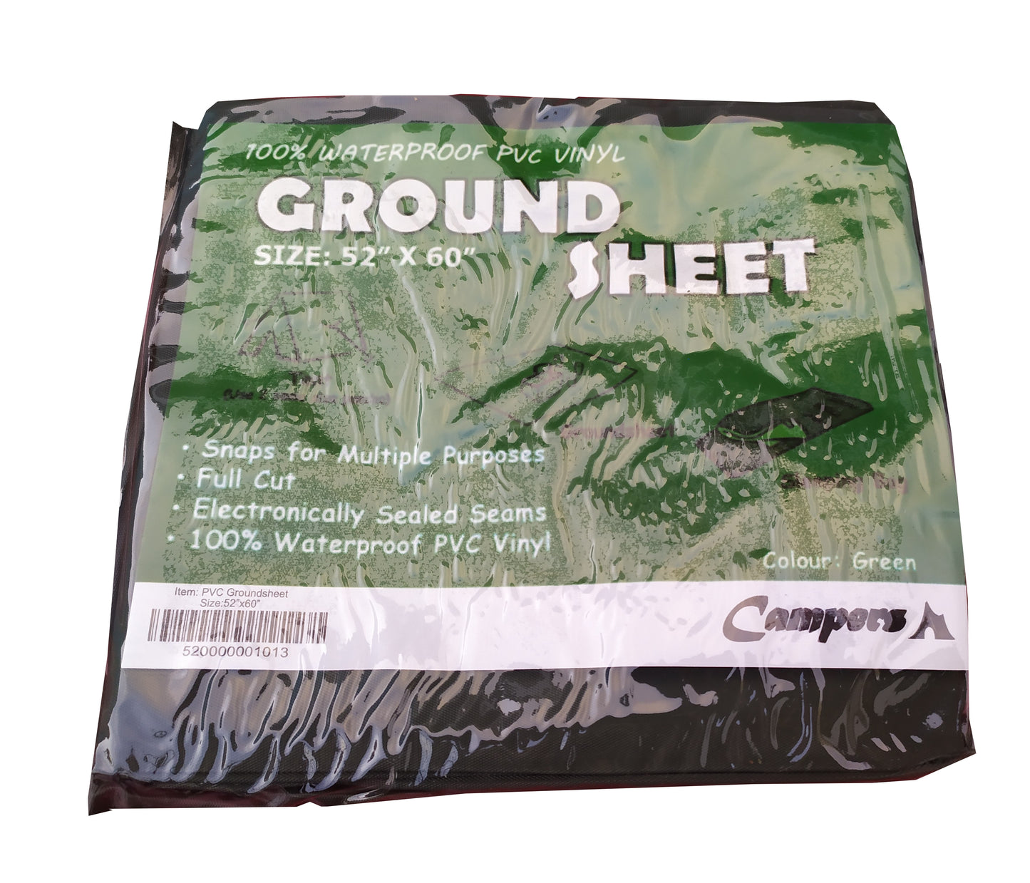PVC GroundSheet 132cm x 152cm