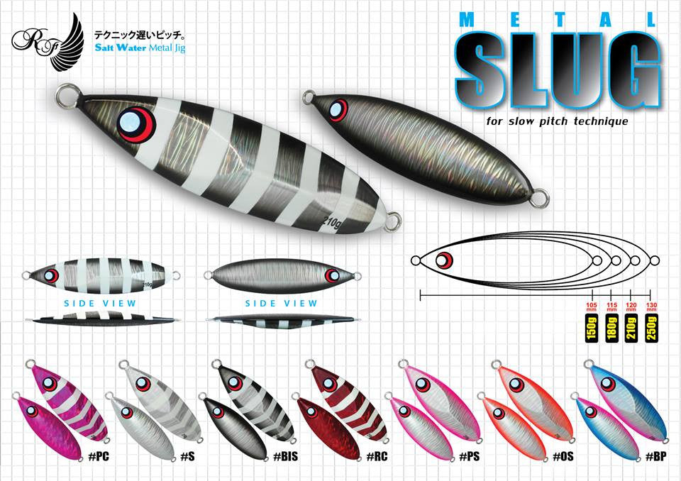Rod Ford Metal Slug Slow Fall Jig - Nalno.com Outdoor Equipment - 1