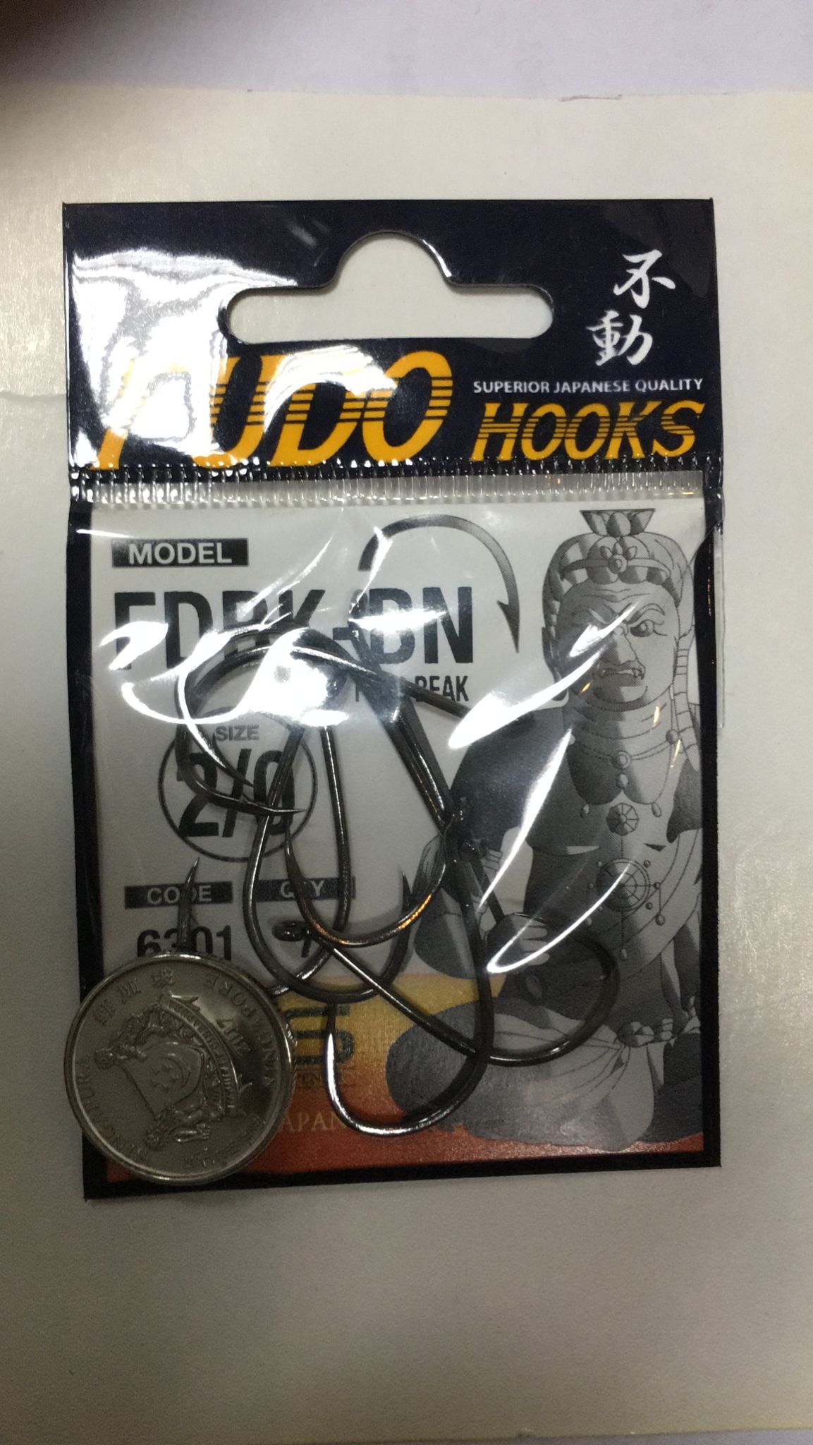 Fudo Hooks Beak Octopus Hooks sz 2/0-4/0
