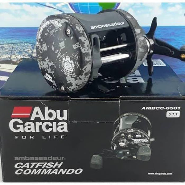 Abu garcia catfish commando 6500cc (Abu Garcia Ambassadeur