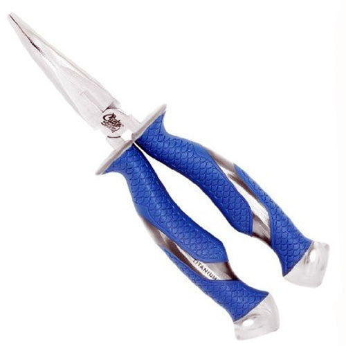 Cuda TI Bent Needle Nose Pliers - Nalno.com Outdoor Equipment