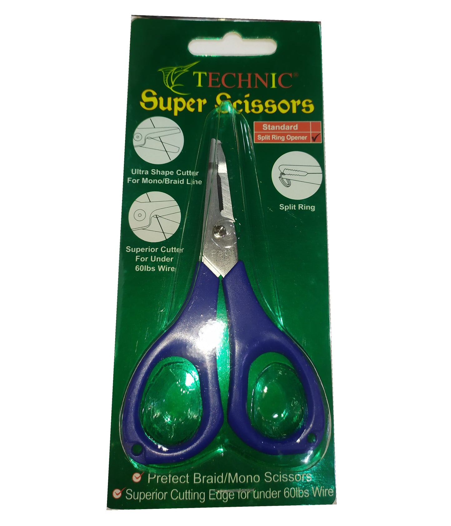 Technic Fishing Scissors with Split Ring Opener