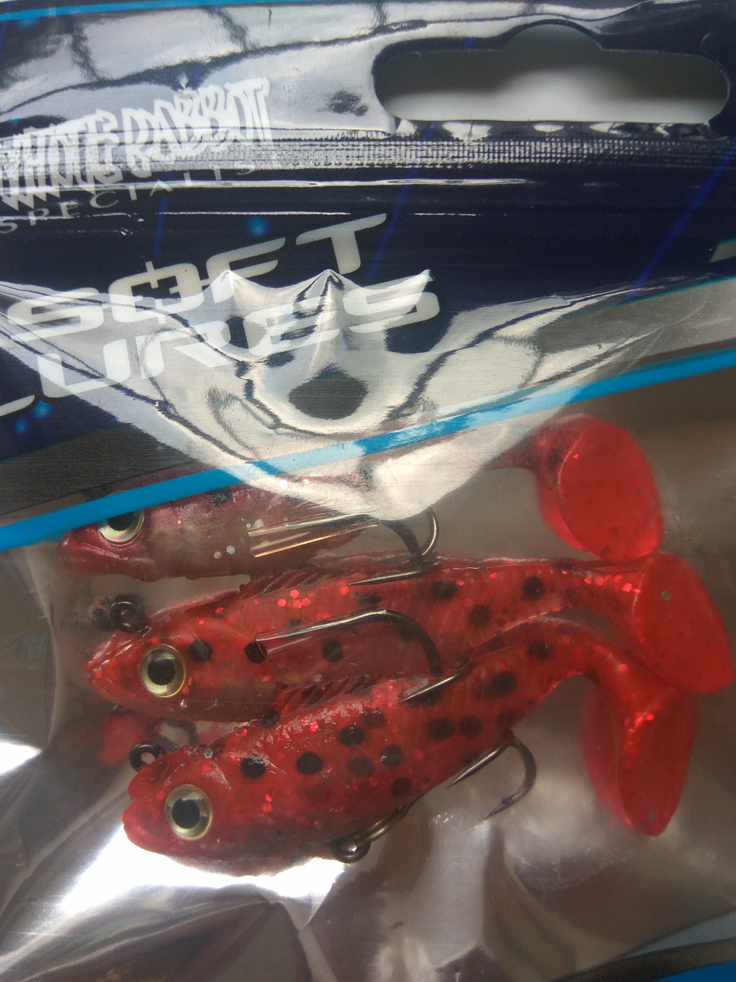 White Rabbit Soft Lures 6.4cm