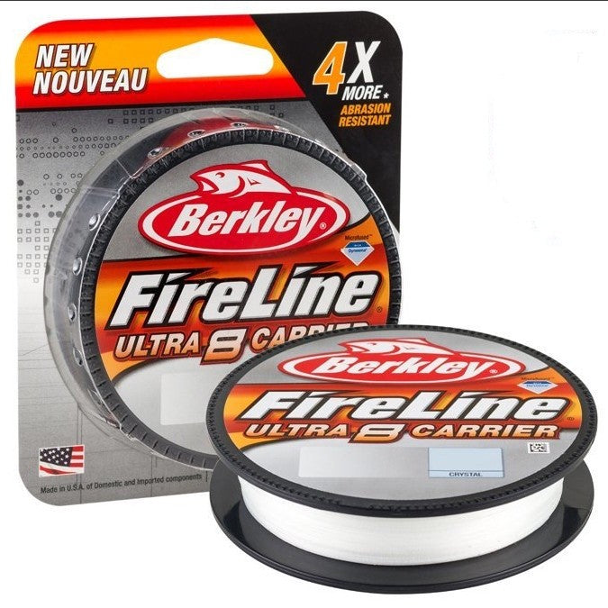 Berkley Fireline Ultra8 Rated 6lb - 125yd/114m Crystal White