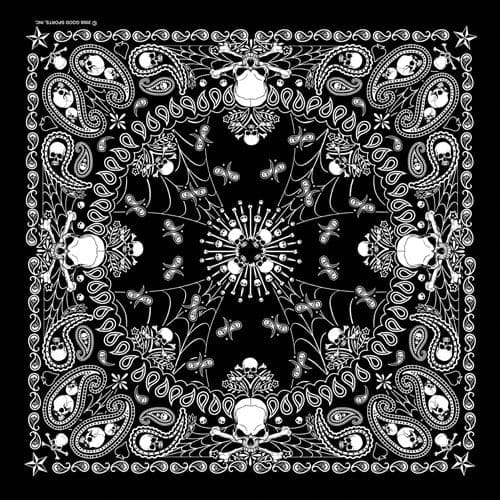 USA Made Bandana - Camo, Novelty, Neons - 56x56cm / 22x22 inches - 100% Cotton