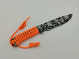 M-tech Fixed Blade Paracord Knife MT-611RD