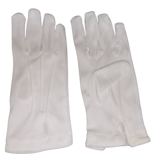 White Marching Gloves