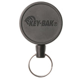 KEY-BAK MID6 Heavy Duty Retractable Keychain w Belt Clip - Holds Up to 10 Keys