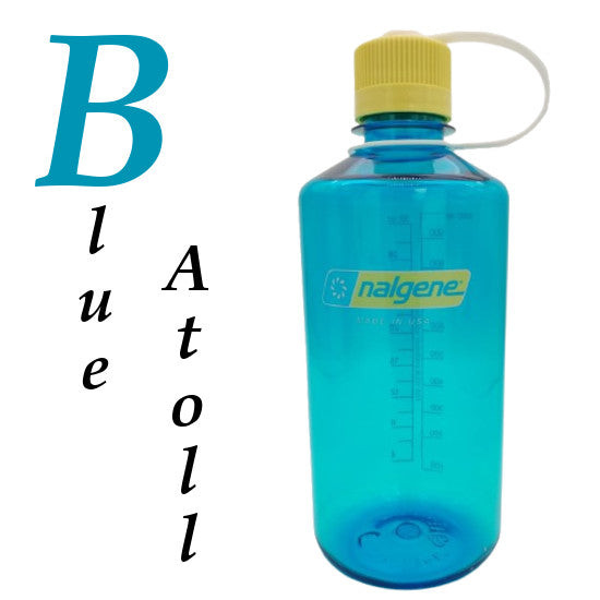 Nalgene 1l Narrow Mouth Water Bottle 32oz Tritan Sustain NM
