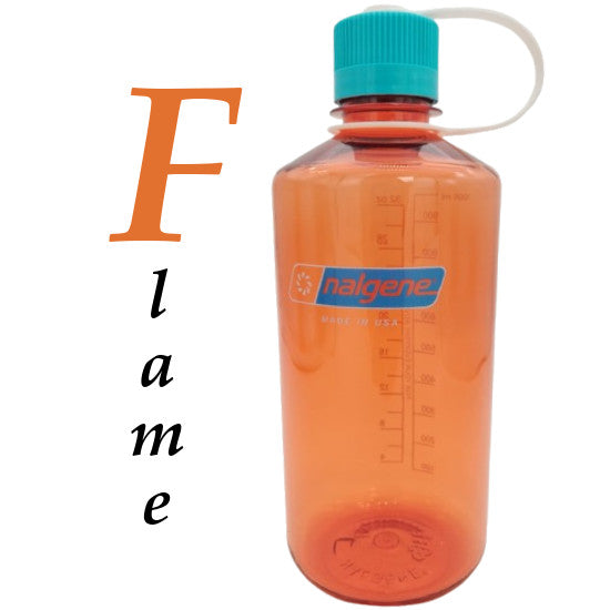 Nalgene 1l Narrow Mouth Water Bottle 32oz Tritan Sustain NM
