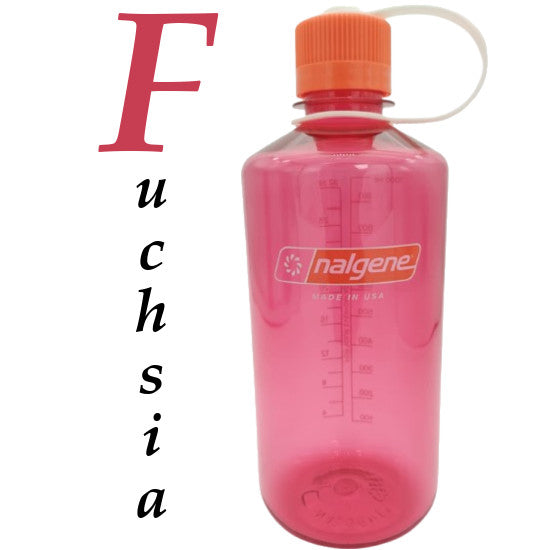 Nalgene 1l Narrow Mouth Water Bottle 32oz Tritan Sustain NM