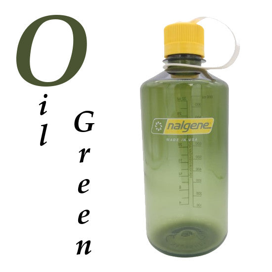 Nalgene 1l Narrow Mouth Water Bottle 32oz Tritan Sustain NM