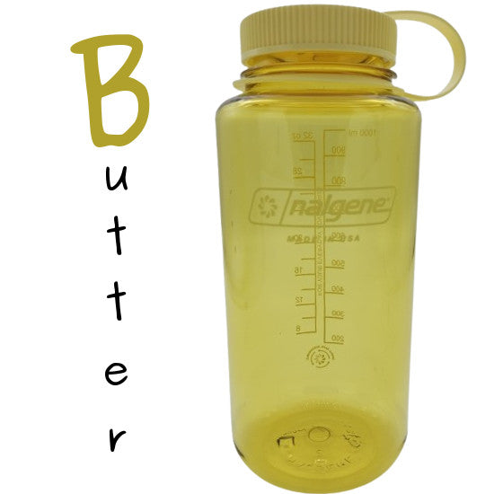 Nalgene 1l Water Bottles - Wide Mouth - 32oz - Made in USA - Sustain Tritan