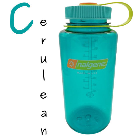 Nalgene 1l Water Bottles - Wide Mouth - 32oz - Made in USA - Sustain Tritan