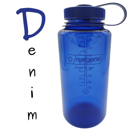 Nalgene 1l Water Bottles - Wide Mouth - 32oz - Made in USA - Sustain Tritan