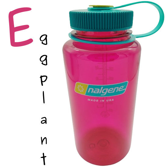 Nalgene 1l Water Bottles - Wide Mouth - 32oz - Made in USA - Sustain Tritan