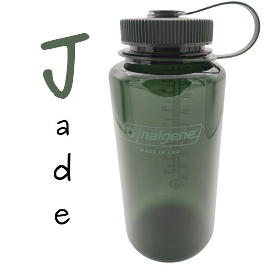 Nalgene 1l Water Bottles - Wide Mouth - 32oz - Made in USA - Sustain Tritan