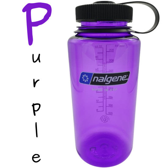 Nalgene 1l Water Bottles - Wide Mouth - 32oz - Made in USA - Sustain Tritan