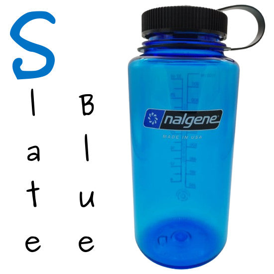 Nalgene 1l Water Bottles - Wide Mouth - 32oz - Made in USA - Sustain Tritan
