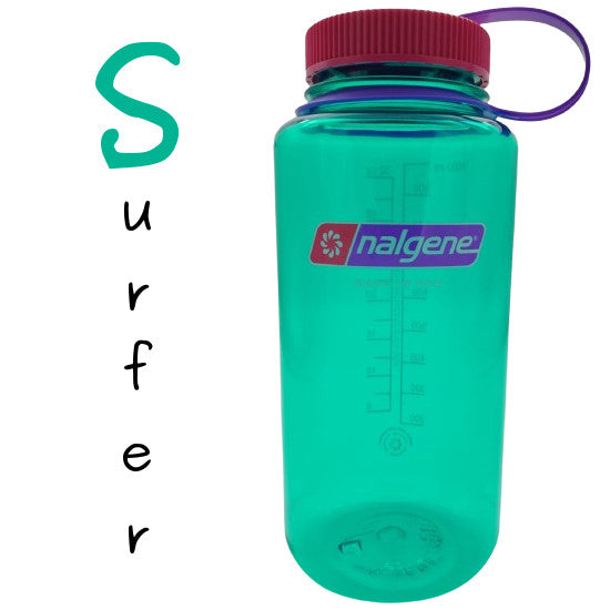 Nalgene 1l Water Bottles - Wide Mouth - 32oz - Made in USA - Sustain Tritan