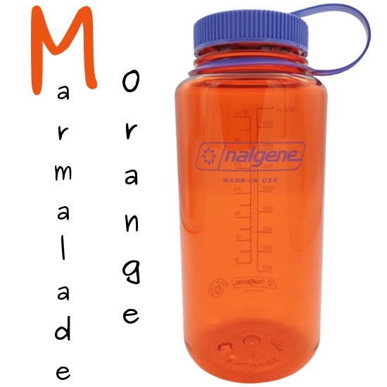 Nalgene 1l Water Bottles - Wide Mouth - 32oz - Made in USA - Sustain Tritan