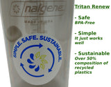 Nalgene 1l Water Bottles - Wide Mouth - 32oz - Made in USA - Sustain Tritan