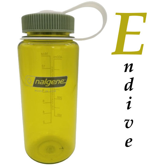 Nalgene 500ml Wide Mouth Water Bottles - 16oz - Tritan Sustain (Markings to 400ml, 500ml Volume to brim) WM