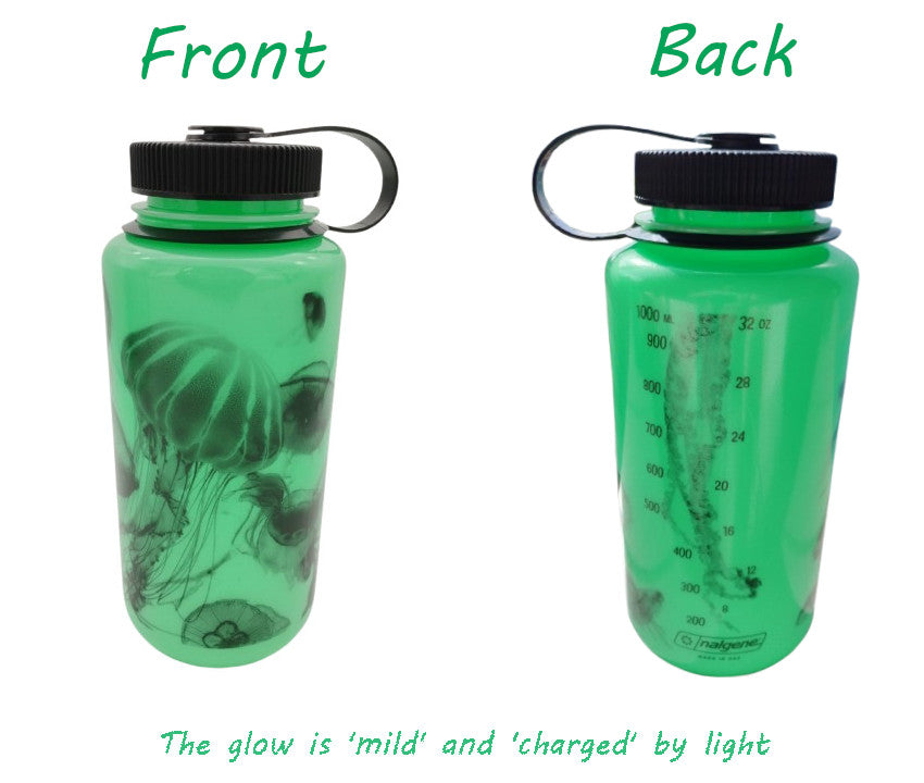 Nalgene 1l / 32oz Limited Edition Wide Mouth Water Bottle Camo, Botanical, Landscapes & Tie-Dye - Waterbottle Series