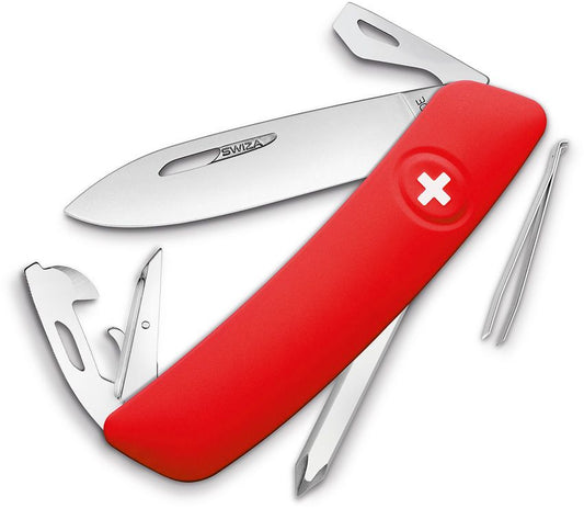 Swiss Pocket Knife D04 Red