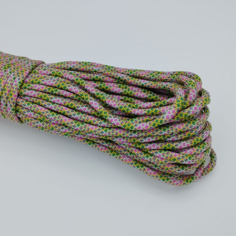 550 Paracord 100ft Patterns - Blues, Grays & Multi-Colour (Rainbows) - 4mm - 7 strand - China Cord - SG Stock