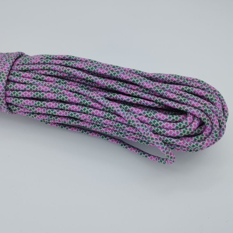550 Paracord 100ft Patterns - Pink & Purple - 4mm - 7 strand - China Cord - SG Stock - String