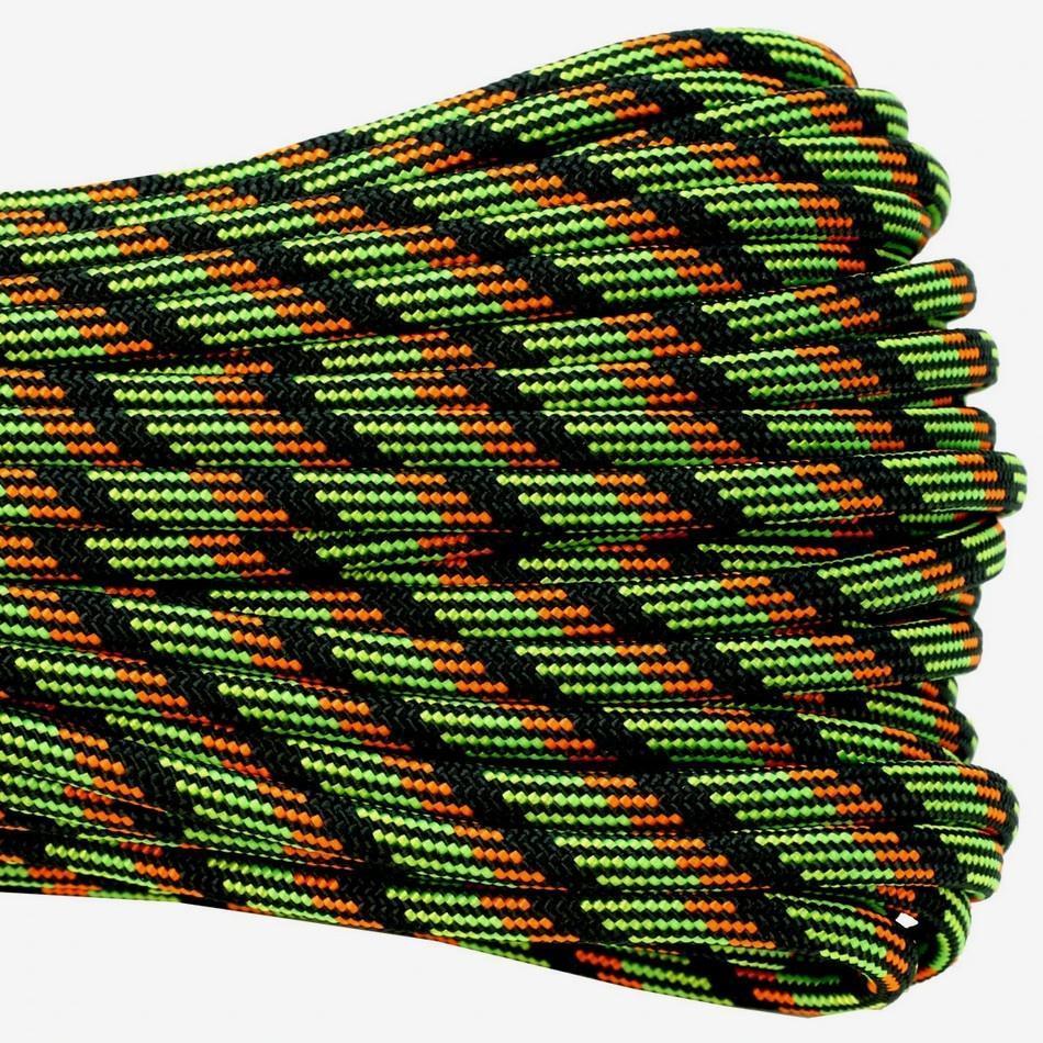 USA-Made Atwood 550 Paracord 30m Patterns Multi-Coloured 100ft