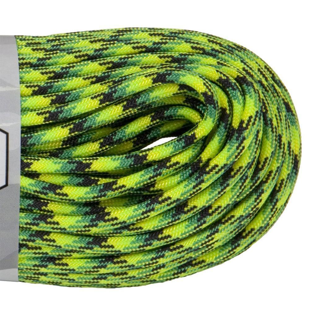USA-Made Atwood 550 Paracord 30m Patterns Multi-Coloured 100ft