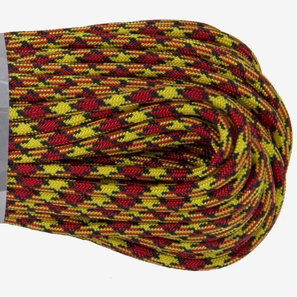 USA-Made Atwood 550 Paracord 30m Patterns Multi-Coloured 100ft