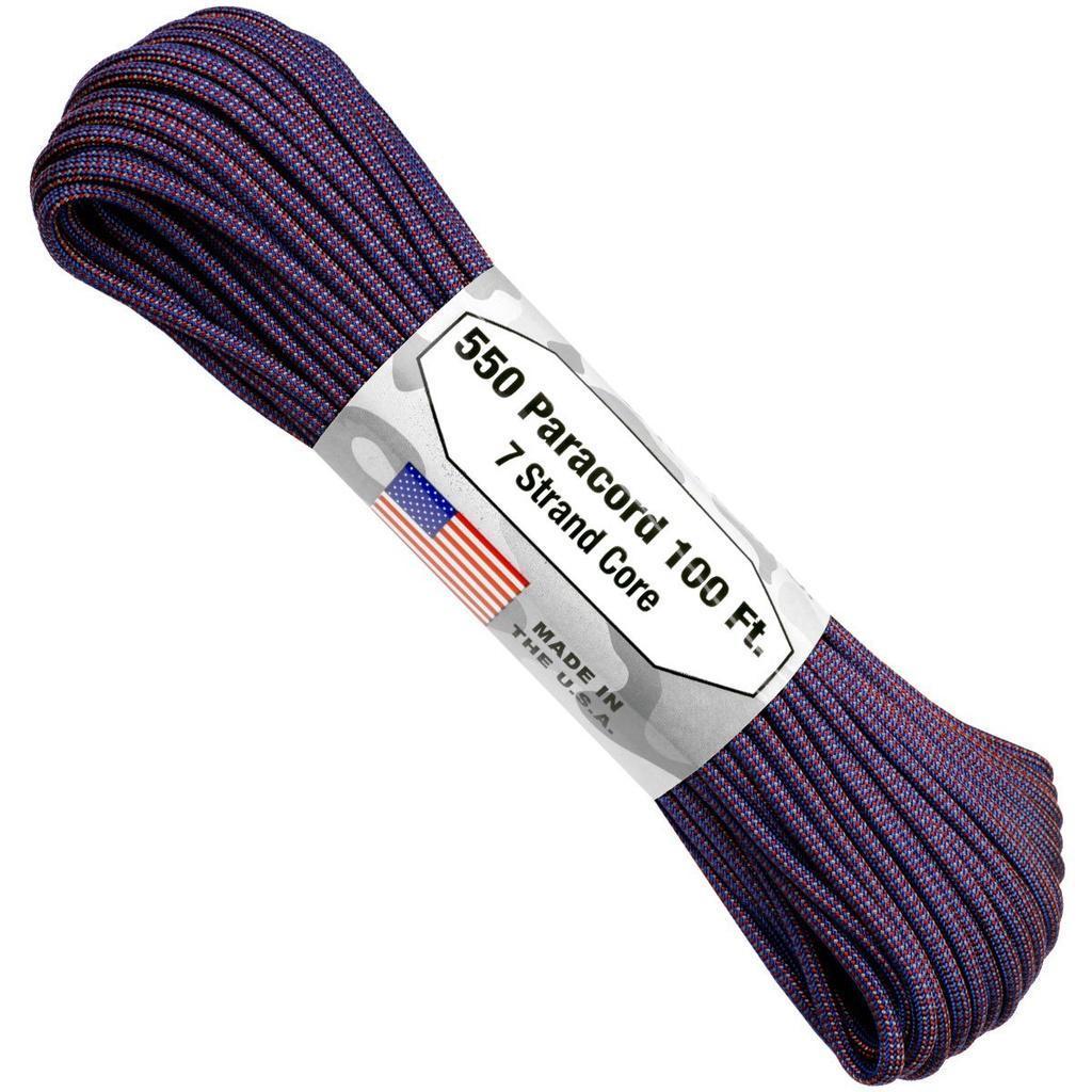 Atwood 550 Paracord - Colour Changing Patterns - 30m - 100 feet