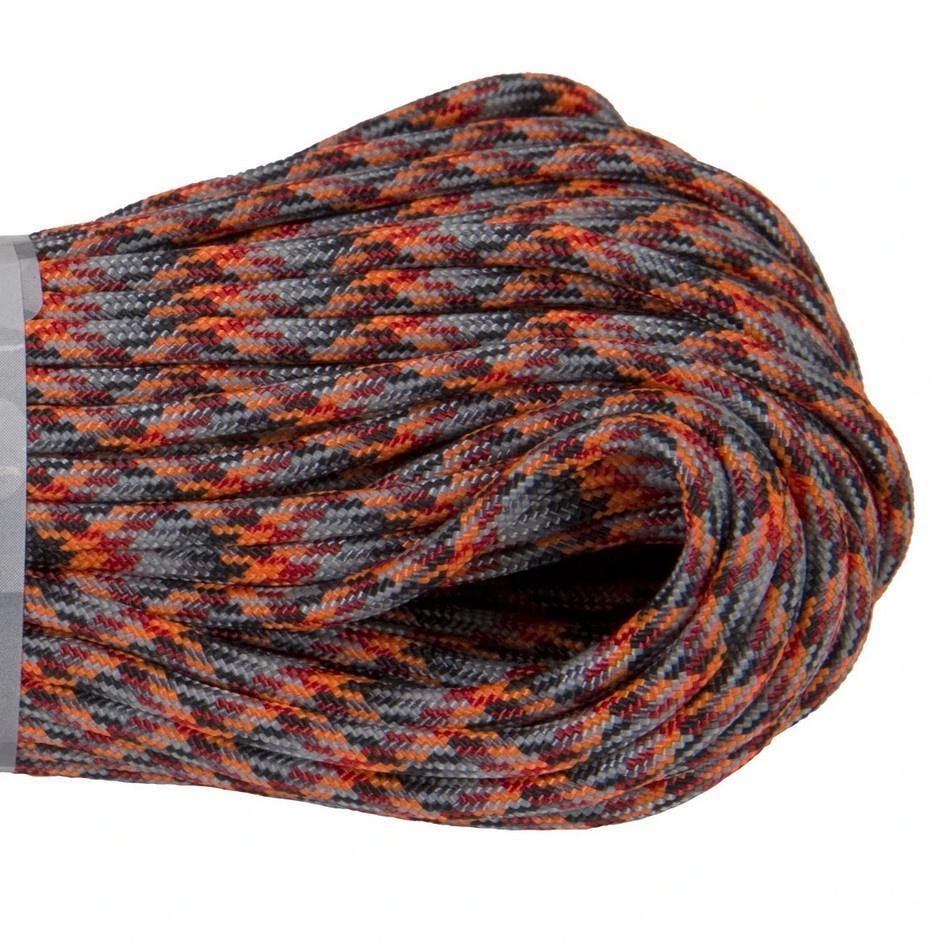 USA-Made Atwood 550 Paracord 30m Patterns Multi-Coloured 100ft