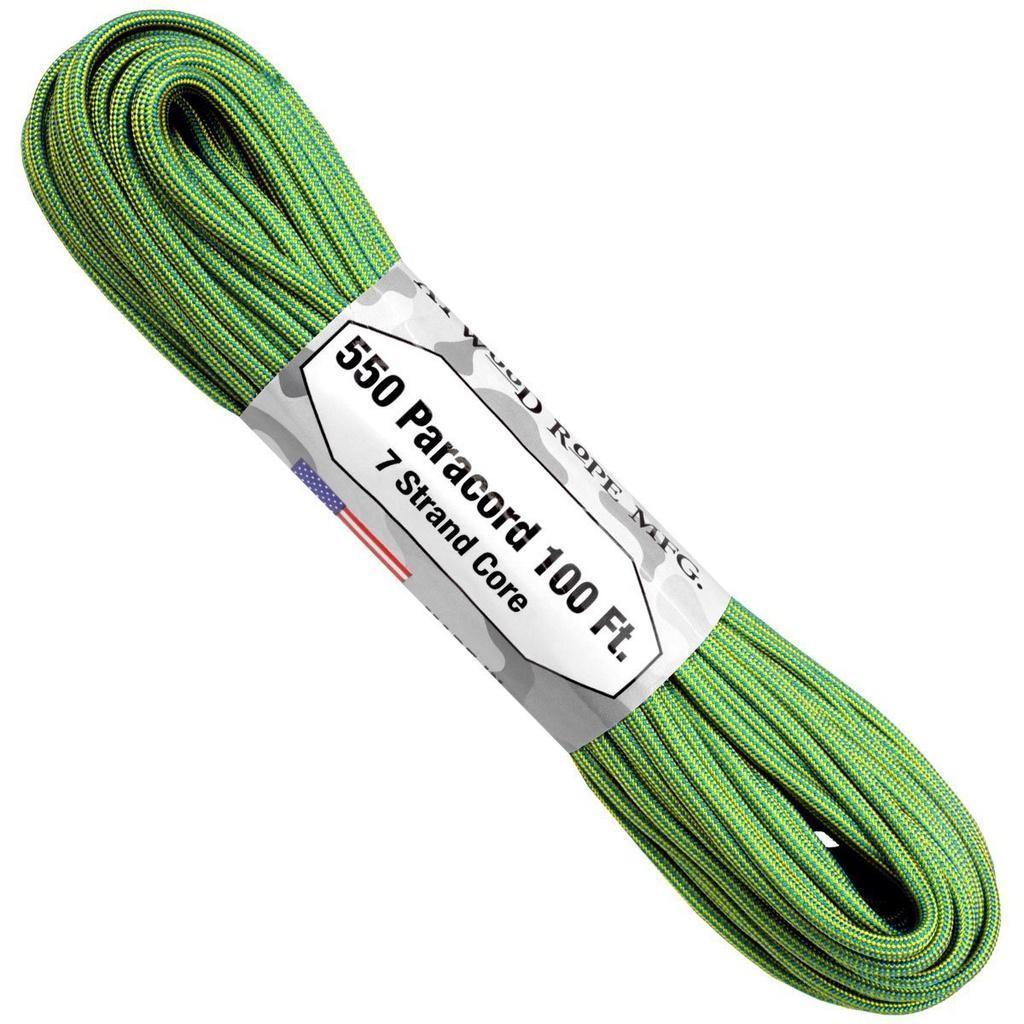 Atwood 550 Paracord - Colour Changing Patterns - 30m - 100 feet
