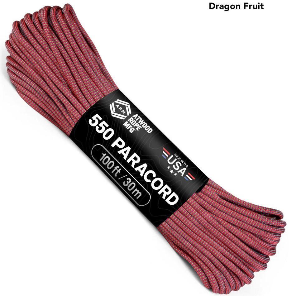 Atwood 550 Paracord - Colour Changing Patterns - 30m - 100 feet