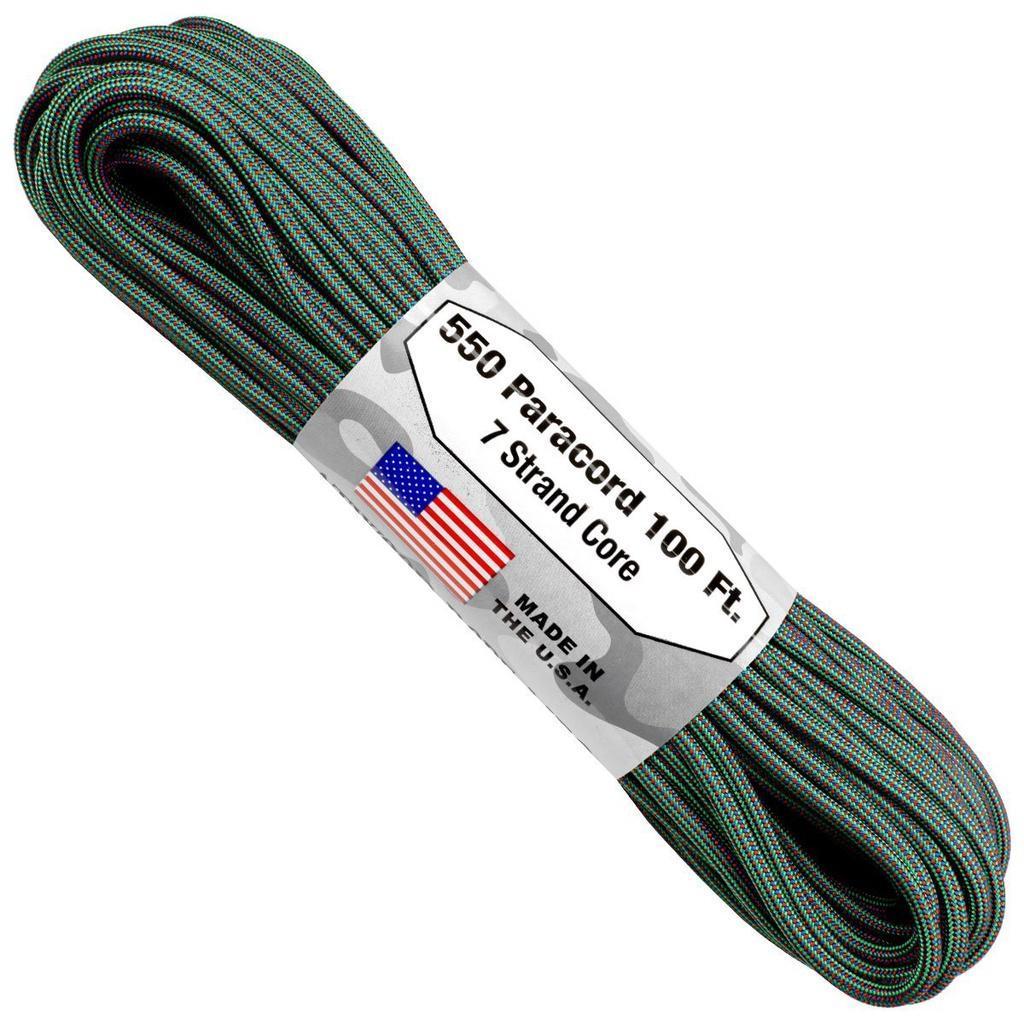 Atwood 550 Paracord - Colour Changing Patterns - 30m - 100 feet
