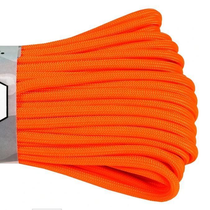 USA-Made Atwood 550 Paracord Solid Colours 30m 4mm 7-Strand 100 feet