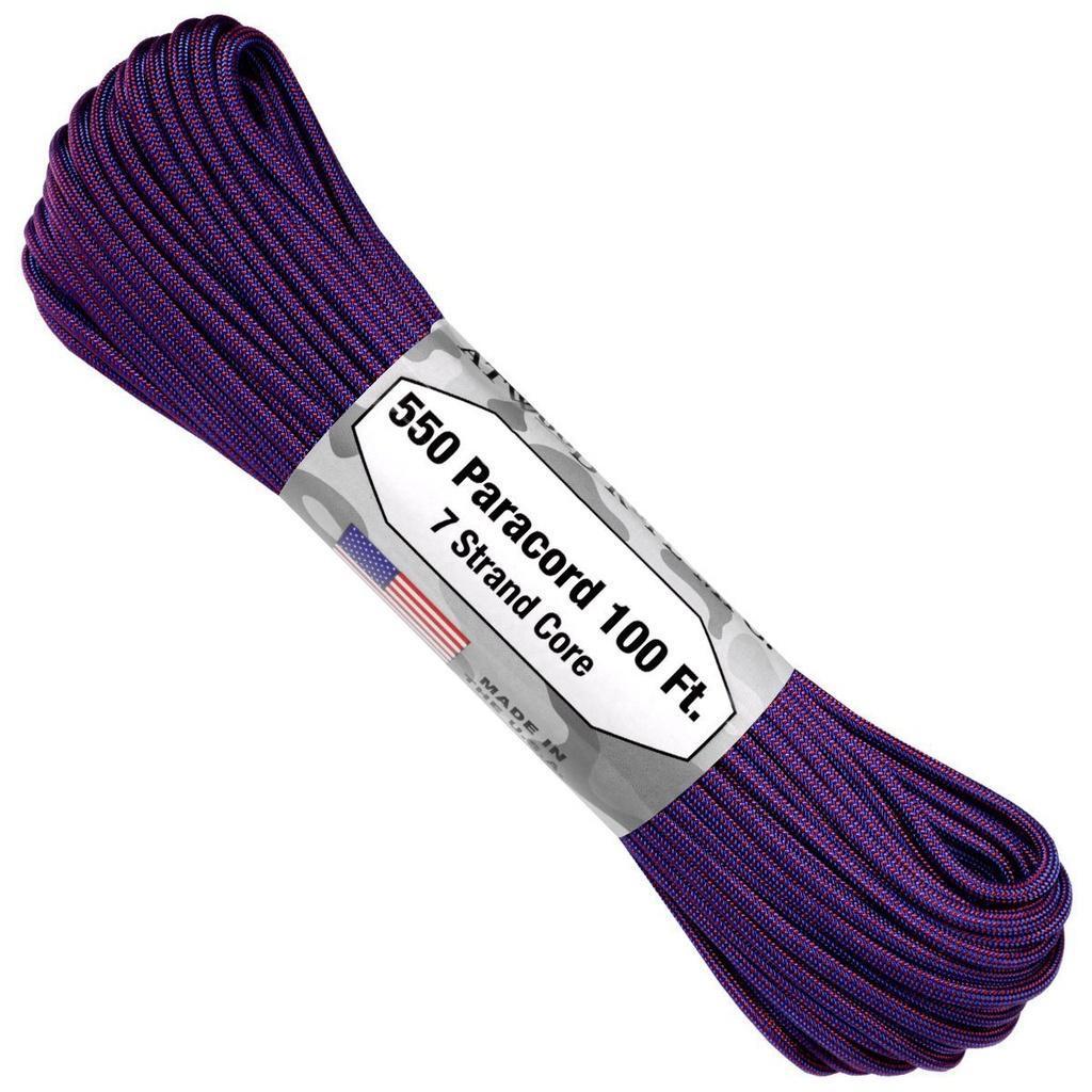 Atwood 550 Paracord - Colour Changing Patterns - 30m - 100 feet