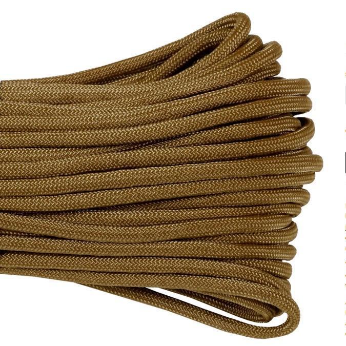 USA-Made Atwood 550 Paracord Solid Colours 30m 4mm 7-Strand 100 feet