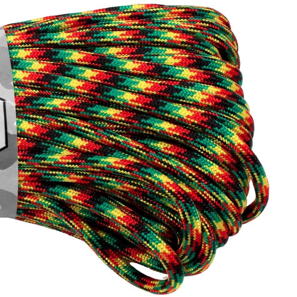 USA-Made Atwood 550 Paracord 30m Patterns Multi-Coloured 100ft