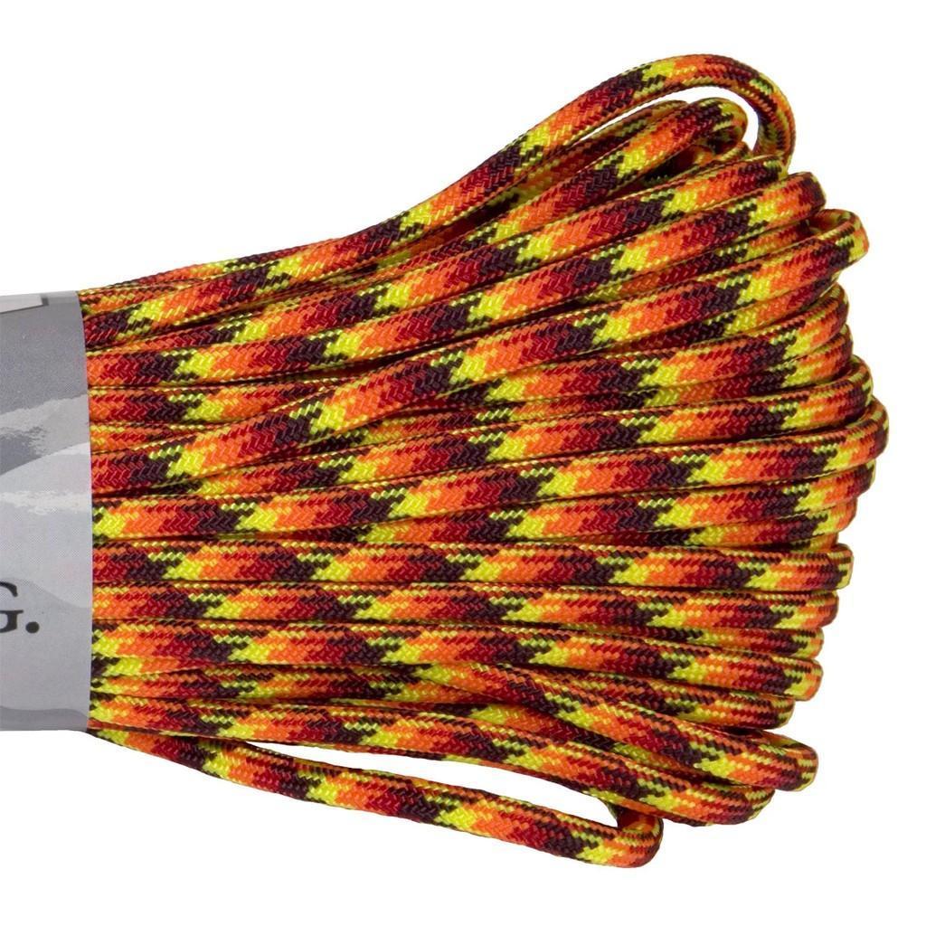 USA-Made Atwood 550 Paracord 30m Patterns Multi-Coloured 100ft