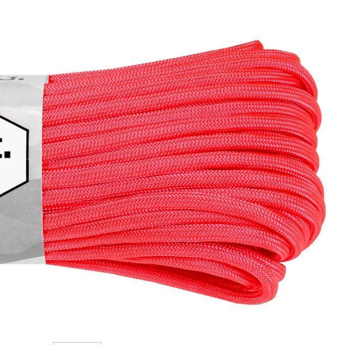 USA-Made Atwood 550 Paracord Solid Colours 30m 4mm 7-Strand 100 feet