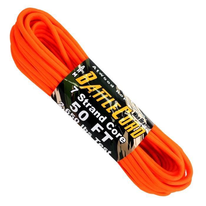 Atwood 5.6mm Paracord - Battlecord - Made in USA - 15m Length - 1202 kg Breaking Strength - Battle Ready
