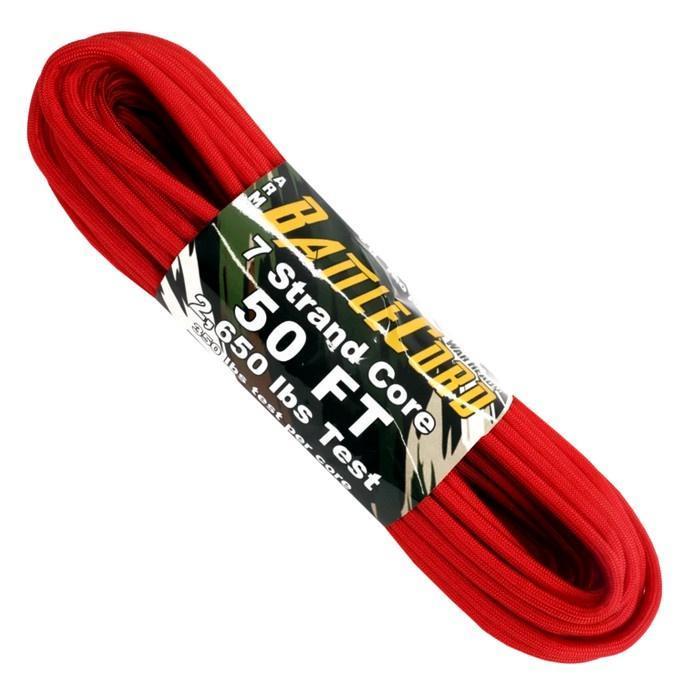 Atwood 5.6mm Paracord - Battlecord - Made in USA - 15m Length - 1202 kg Breaking Strength - Battle Ready